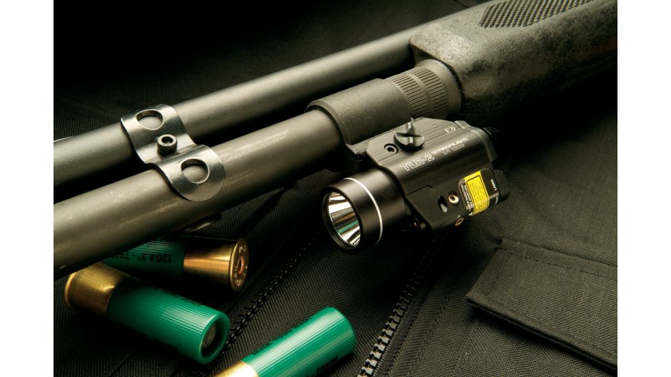 Streamlight TLR-2 HL G Rail LED Mounted Flashlight, CR123A, Green, 1000 Lumens, Black, 69265