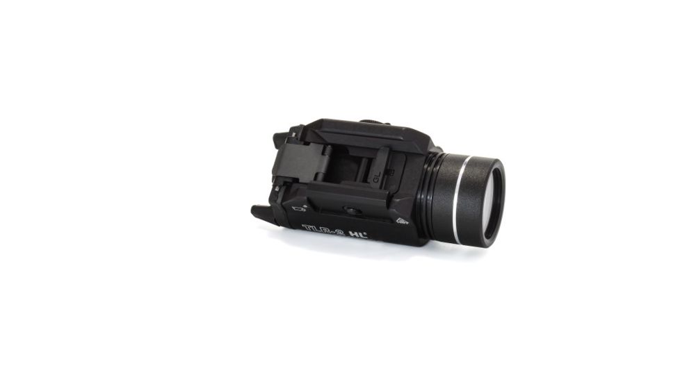 Streamlight TLR-2 HL High LumensWeapon Flashlight , CR123A, Red, 1000 Lumens, Black, 69261