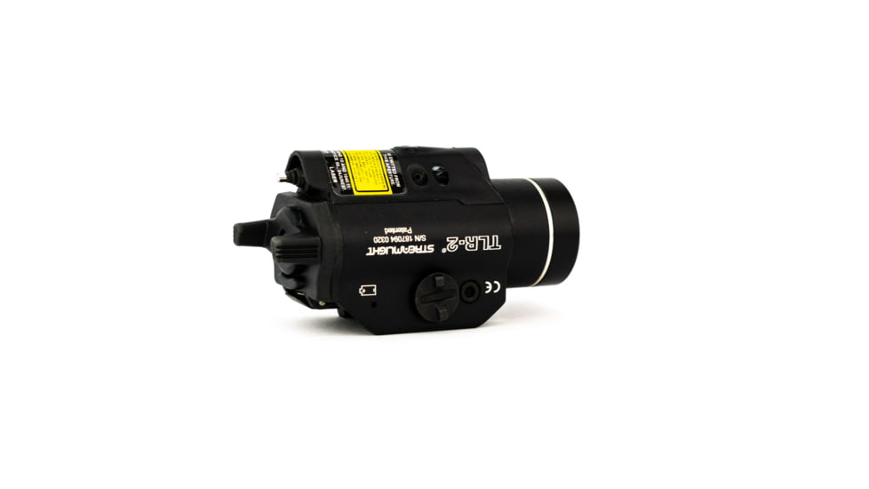 Streamlight TLR-2 Tactical Weapon Flashlight w/ Laser Sight, CR123, Laser Sight , No Strobe, 300 Lumens, Black, 69120