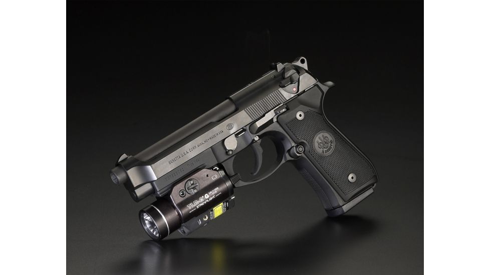 Streamlight TLR-2G LED Rail-Mounted Tactical Light, CR123A, Green/White, 300 Lumens, Black, 69250