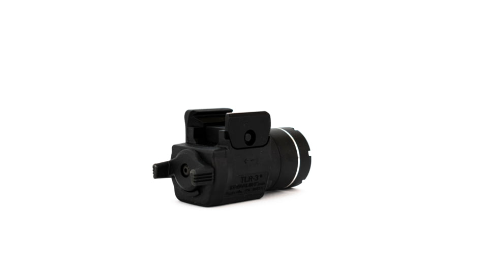 Streamlight TLR-3 Compact Rail Mounted Tactical Light, CR2, Springfield/ Glock, White, 125 Lumens, Black, 69220