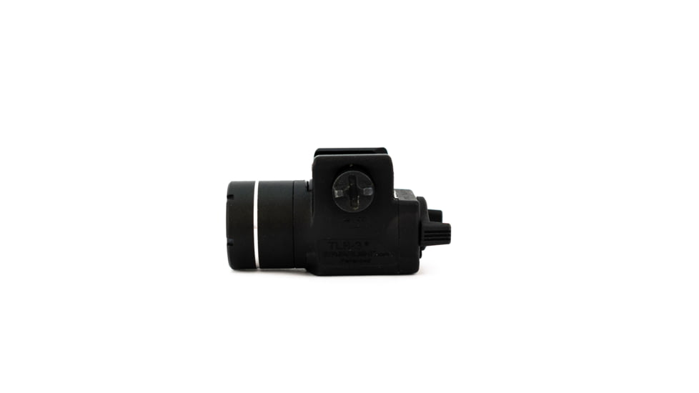 Streamlight TLR-3 Compact Rail Mounted Tactical Light, CR2, Springfield/ Glock, White, 125 Lumens, Black, 69220