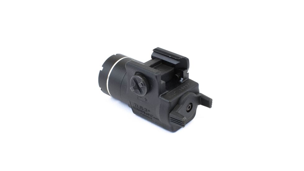 Streamlight TLR-3 Compact Rail Mounted Tactical Light, CR2, Springfield/ Glock, White, 125 Lumens, Black, 69220