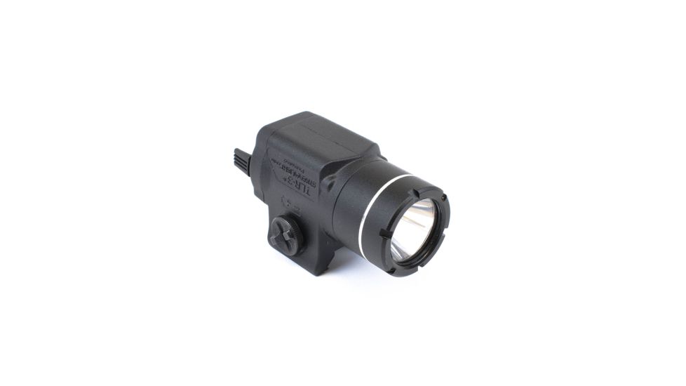 Streamlight TLR-3 Compact Rail Mounted Tactical Light, CR2, Springfield/ Glock, White, 125 Lumens, Black, 69220