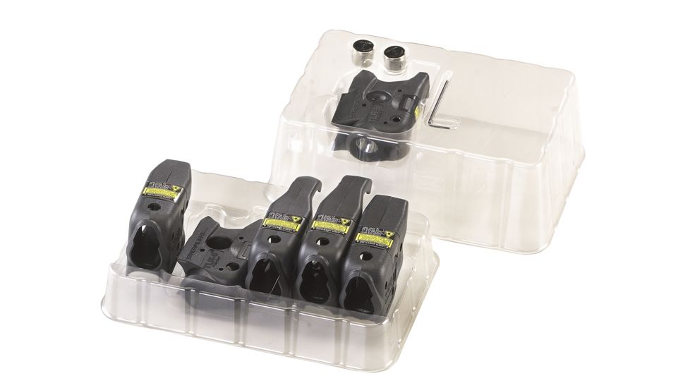 Streamlight TLR-6 LED Weapon Lights, Combo Pack, CR1/3N, White, 100 Lumens, Black, 69277