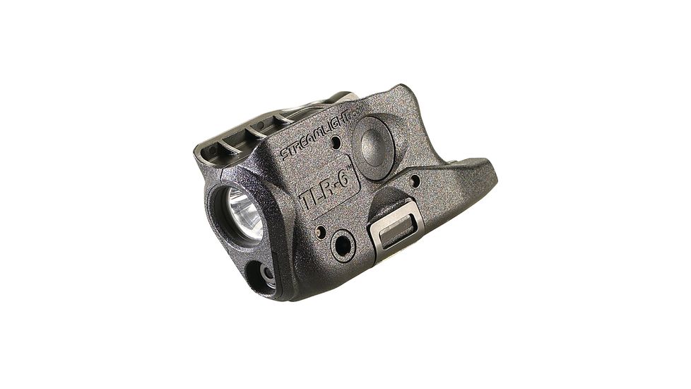 Streamlight TLR-6 Gun Mounted Tactial LED Light, CR1/3N, Glock 26, Glock 27, Glock 33, Red, 100 Lumens, Black, 69272