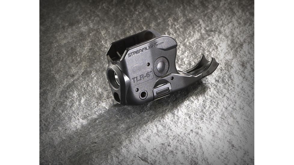 Streamlight TLR-6 Gun Mounted Tactial LED Light, CR1/3N,Sig P238/938, 100 Lumens, Black, 69275