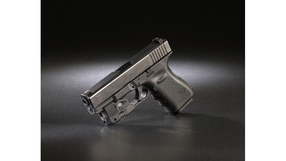 Streamlight TLR-6 Rail GLOCK 19 Weapon Light w/ White LED/Red Laser, Black, 69290
