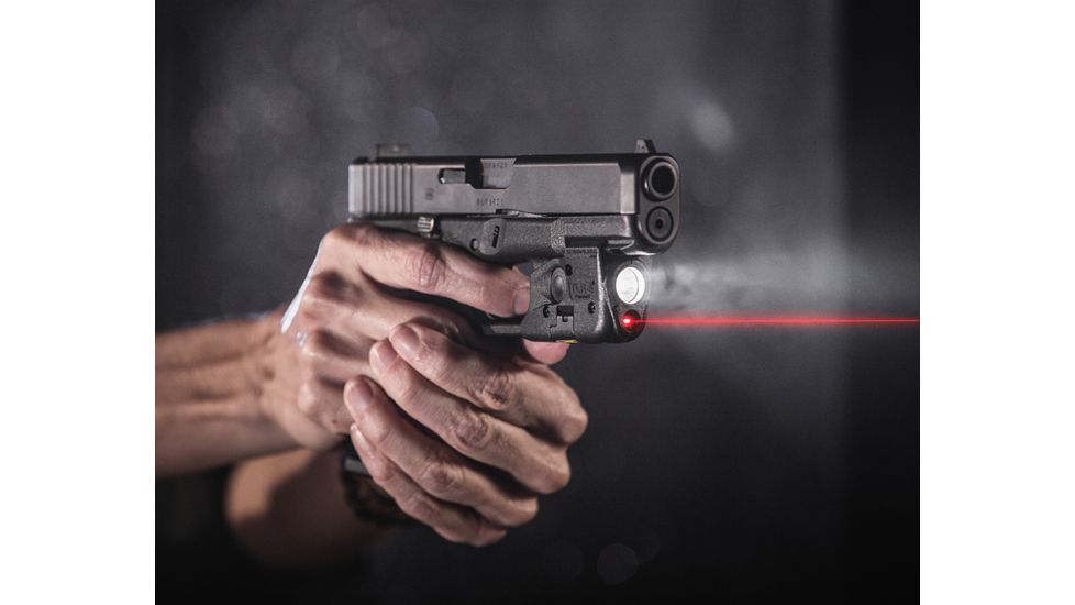 Streamlight TLR-6 Rail GLOCK 19 Weapon Light w/ White LED/Red Laser, Black, 69290
