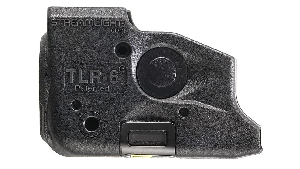 Streamlight TLR-6 Rail GLOCK 19 Weapon Light w/ White LED/Red Laser, Black, 69290