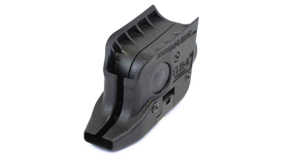 Streamlight TLR-6 Subcompact Gun-Mounted Tactical Light w/Red Laser, Glock 42/43, Black, 69270