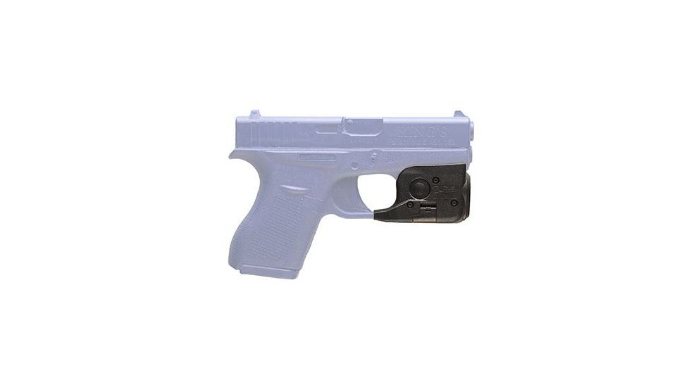 Streamlight TLR-6 Subcompact Gun-Mounted Tactical Light w/Red Laser, Glock 42/43, Black, 69270