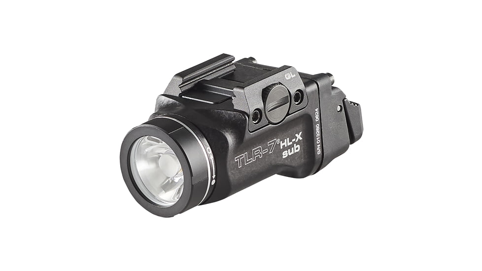 Streamlight TLR-7 HL-X Sub USB Multi-Fuel, High-Lumen, Rail-Mounted Light, Glock 43X MOS, 48 MOS, 43X w/ Accessory Rail, Black, 69503