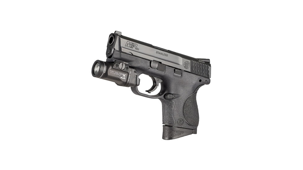 Streamlight TLR-7 X sub USB 500 Lumens LED Weapon Light, CR123A, Black, 1913 Short, 69407