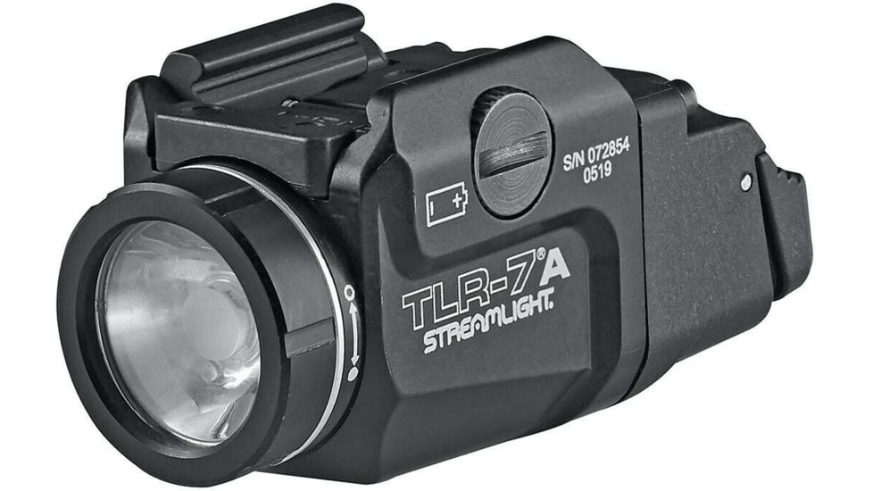 DEMO, Streamlight TLR-7X Flex LED Tactical Weapon Light, CR123A, White, 500 Lumens, Black, 69424
