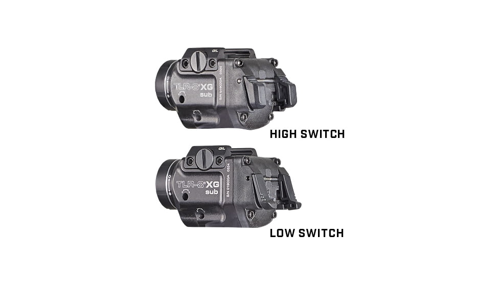 Streamlight TLR-8 G Sub For SIG P365/XL LED Weapon Light w/ Green Laser, CR123A Lithium, White, 500 Lumens, Black, 69437