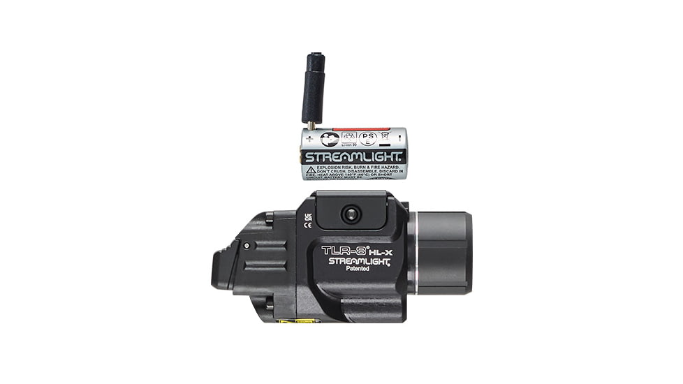 Streamlight TLR-8 HL-X USB SL-B9 Rechargeable 1000 Lumens Weapon Light with High And Low Switches, USB-C Cord, Multi-Tool, And Key Kit, Black, 69465