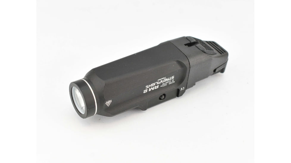 Streamlight TLR RM 2 Low Profile Lighting System, Gun Light &amp; Remote Pressure Switch, CR123A, White, 1000 Lumens, Black, 69450