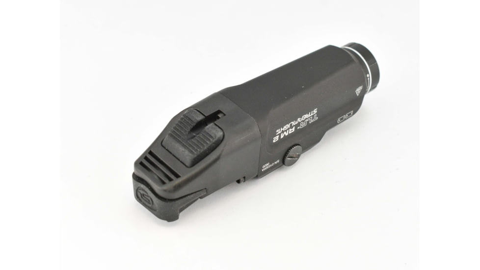 Streamlight TLR RM 2 Low Profile Lighting System, Gun Light &amp; Remote Pressure Switch, CR123A, White, 1000 Lumens, Black, 69450