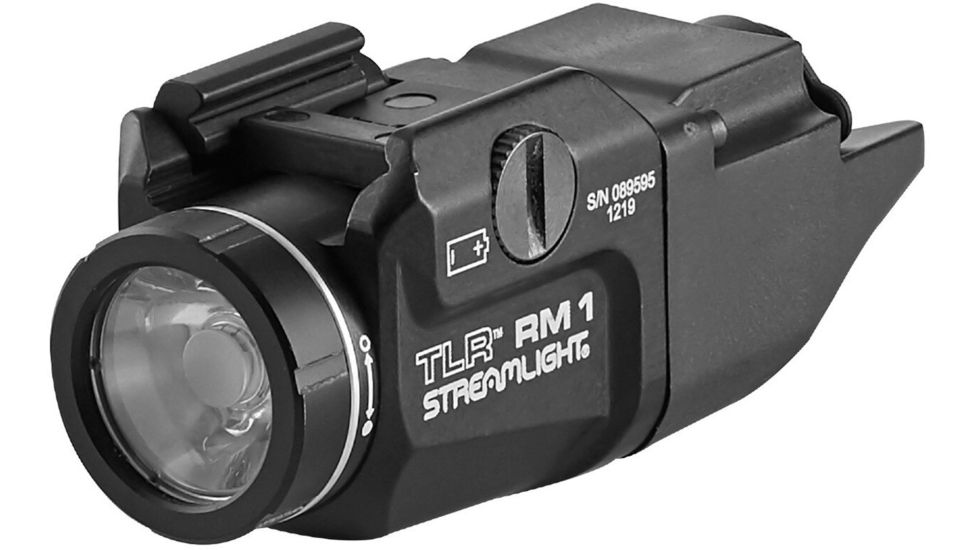 Streamlight Compact Lighting System, CR123A, Weapon Light Only, White, 500 Lumens, Black, 69441