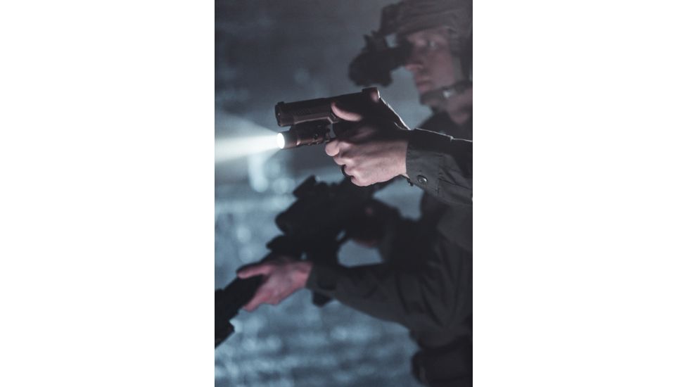 Streamlight TLR-VIR II Weapon Flashlight and IR Laser , CR123A, White, 300 Lumens, Coyote, 69191