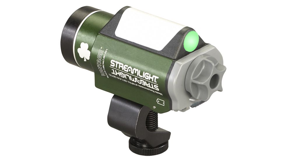 Streamlight Vantage with white and green LEDs. Box. Green 69189