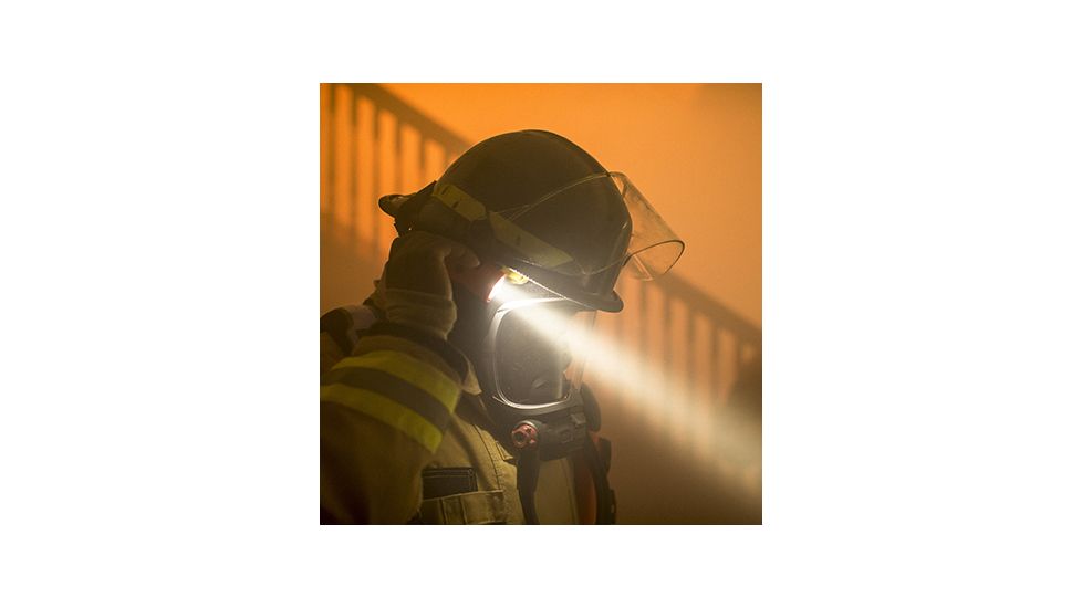 Streamlight Vantage 180 X USB Flashlight, 250 Lumens w/ 18650 USB battery, helmet bracket, Orange 88911