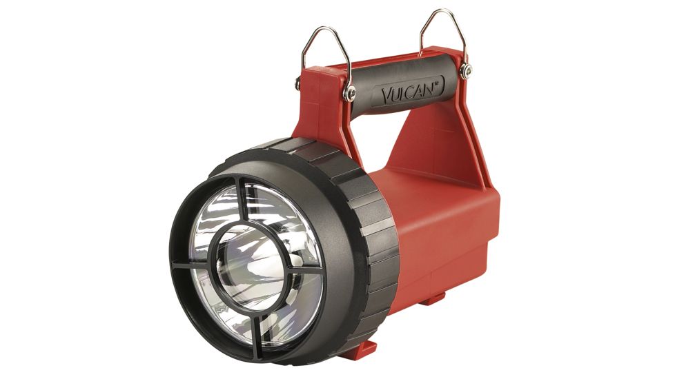 Streamlight Vulcan Led Lantern, Atex Rated, 180 Lumen White Led, No Charger, Quick Release Shoulder Strap, Orange, 44750