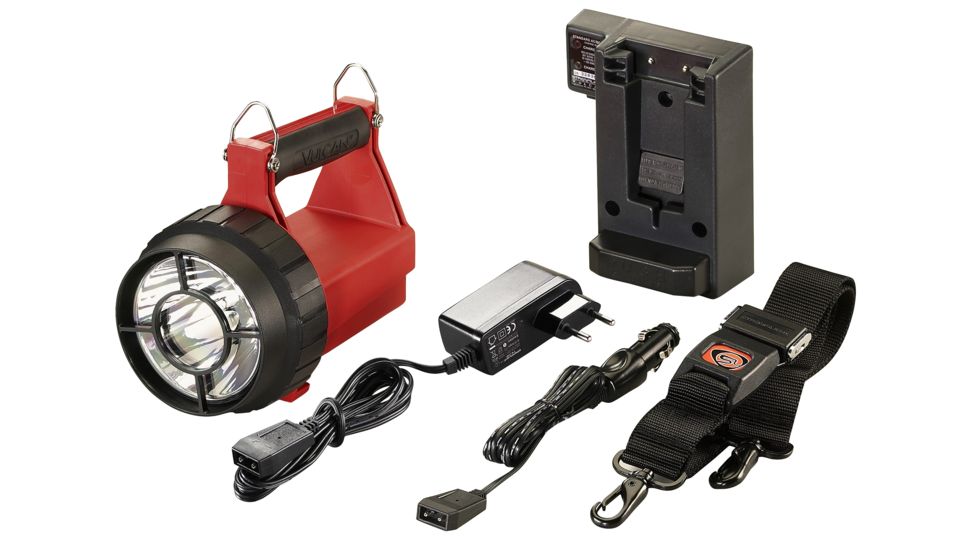 Streamlight Vulcan Led Lantern, Inmetro Rated, 180 Lumen White Led, 22061 - 230V Ac Charge Cord, 12V Dc, Orange, 44758