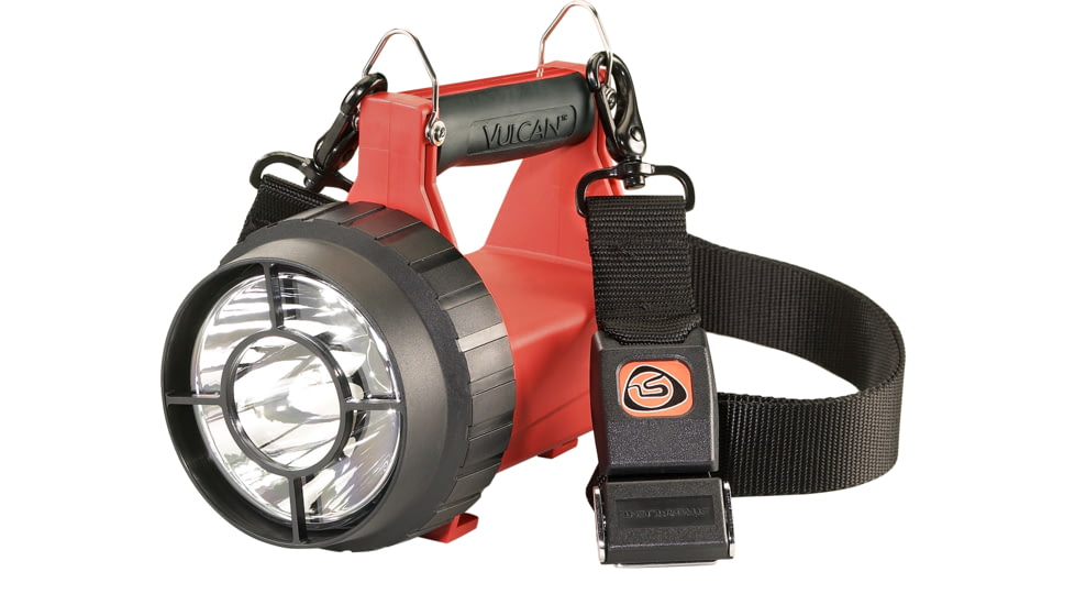 Streamlight Vulcan Led Lantern, Inmetro Rated, 180 Lumen White Led, No Charger, Quick Release Shoulder Strap, Orange, 44755