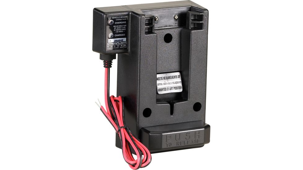 Streamlight Vulcan Series Direct Wire 12V DC Mounting Rack, Black, 44132