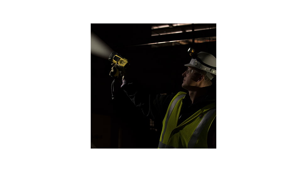 Streamlight Waypoint Pistol Grip Spotlight w/ 12V DC Power Cord and Polymer Mount, Yellow, Box Pack 44900