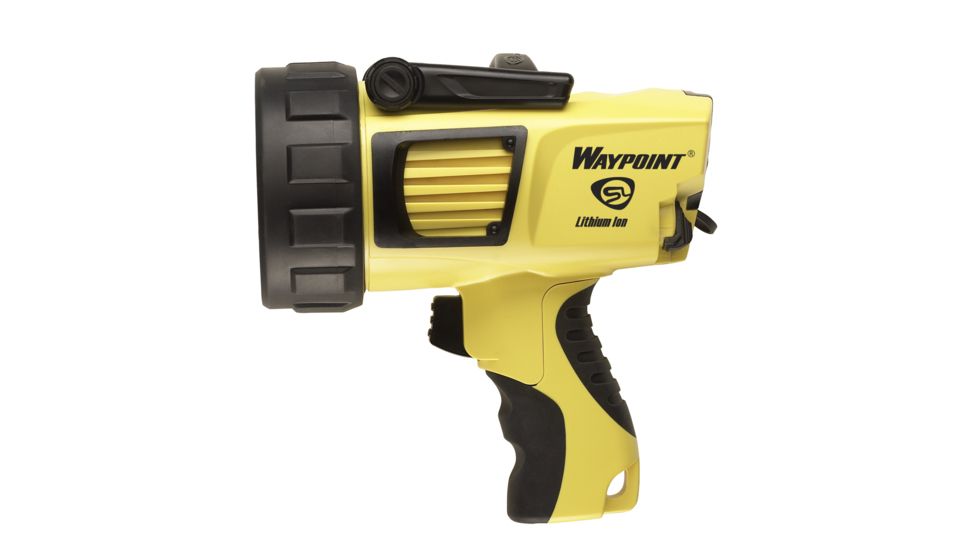 Streamlight Waypoint Rechargeable Flashlight - 120V AC, Yellow, 44910