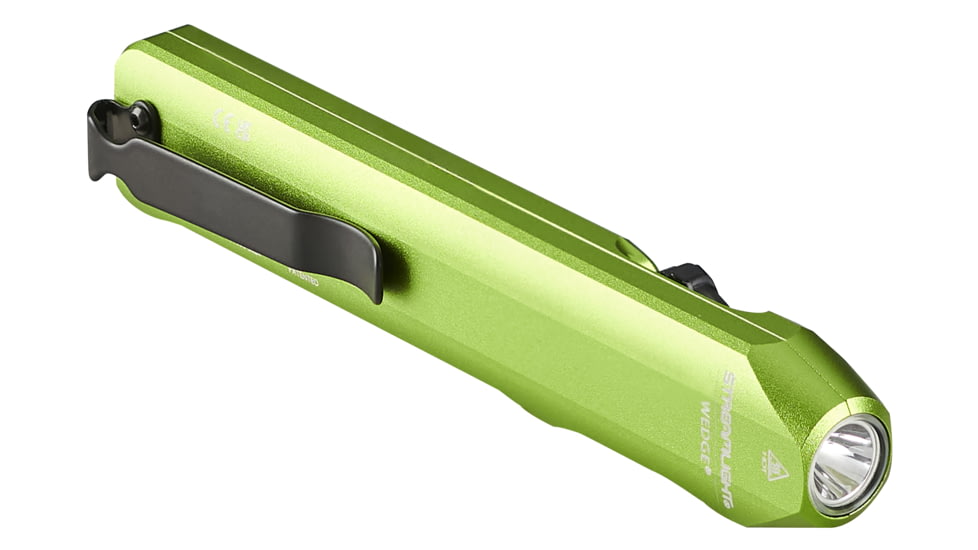 Streamlight Wedge Rechargeable 1000 Lumens LED Flashlight with USB-C Cord, Lanyard, Lime, 88821