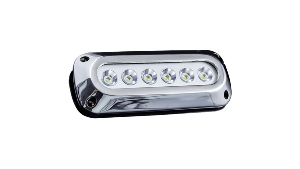 Street Vision 6-LED 6X3W Surface Mount Marine Light, Green SV6X3G