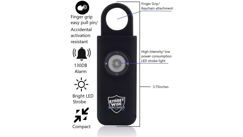 StreetWise Security Products SOS Pull Pin Alarm