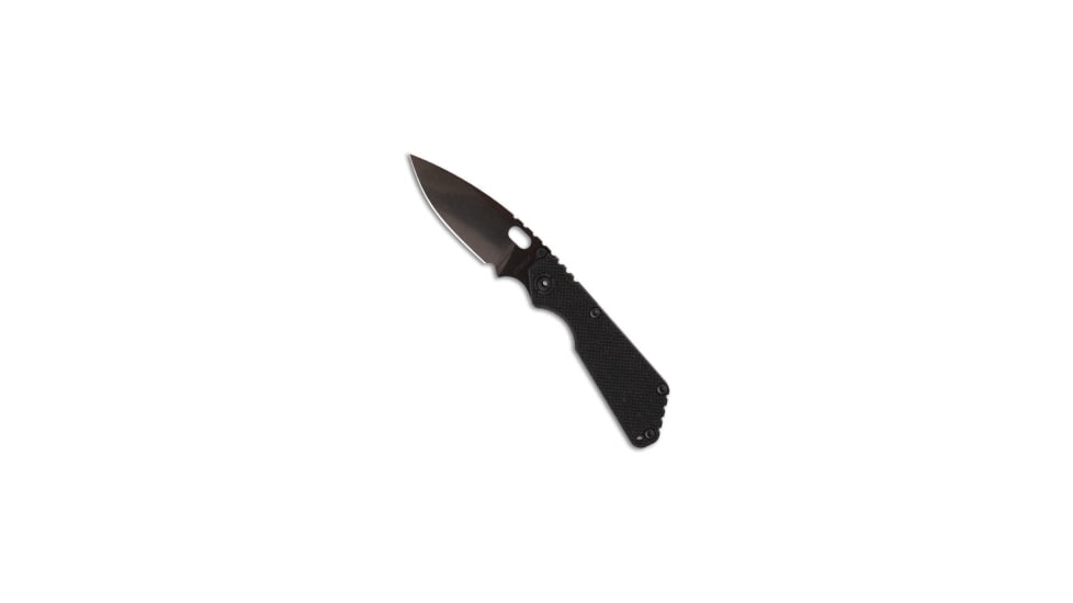 Strider Knives SnG PVD Folding Knife, 3.50in, CPM S30V, Spear Point Blade, G-10, Black Handle, Black/Black, 8.20 inch, BHQ-12024