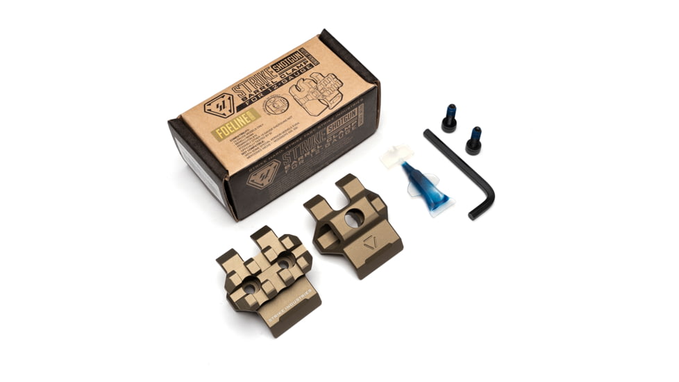 Strike Industries 12-Gauge Shotgun Barrel Clamp, FDE, One Size, SI-SG-BCL-12-FDE