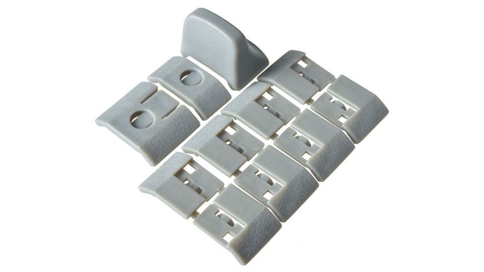 13Pcs Keymod Rail Cover, Grey