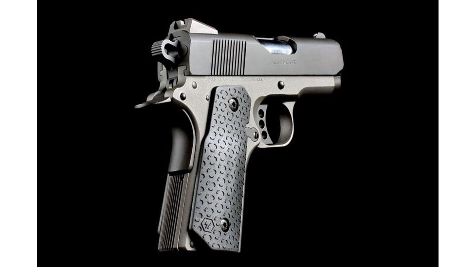 Strike Industries 1911 Officer Style Grip-02, Black, SI-1911-CP-Grip-2, Black, One Size, SI-1911-CP-GRIP-2