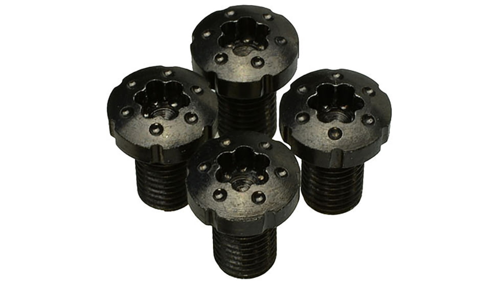 Strike Industries 1911 Torx Grip Slimline Screws w/ Black Zinc Coating, Black Zinc, One Size, SI-1911TS-BZC-SLIM
