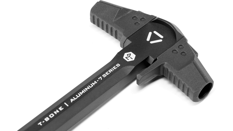 Strike Industries .223/5.56 T-Bone Charging Handle with Black Handles, Black, One Size, SI-AR-TBCH-223-BK-BK