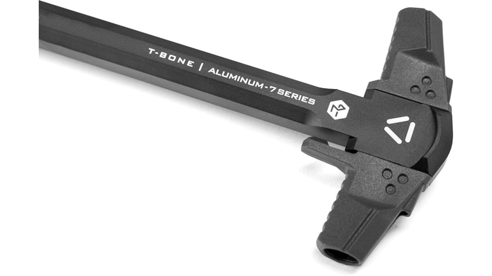 Strike Industries .223/5.56 T-Bone Charging Handle with Black Handles, Black, One Size, SI-AR-TBCH-223-BK-BK