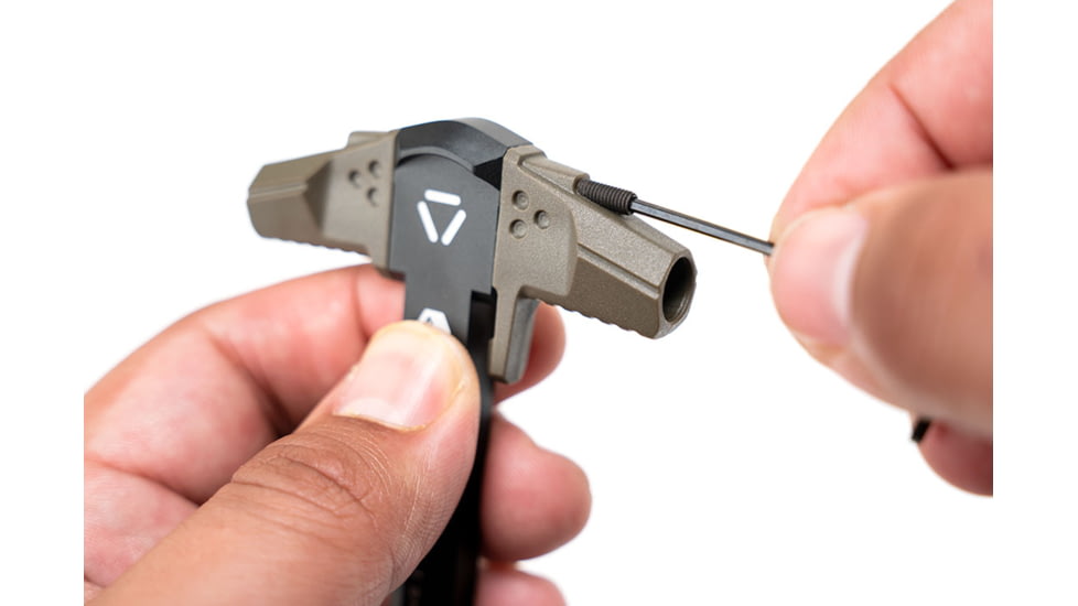 Strike Industries .223/5.56 T-Bone Charging Handle with FDE Handles, SI-AR-TBCH-223-BK-FDE, FDE, One Size, SI-AR-TBCH-223-BK-FDE