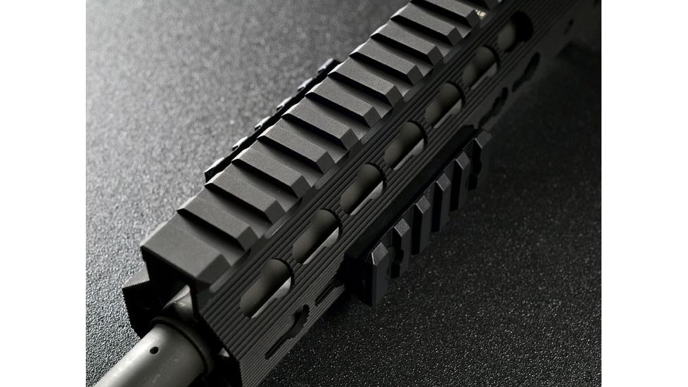 Strike Industries 2pcs Polymer 5 Slot Keymod Short Rail Section, Black SI-KMPRS-5