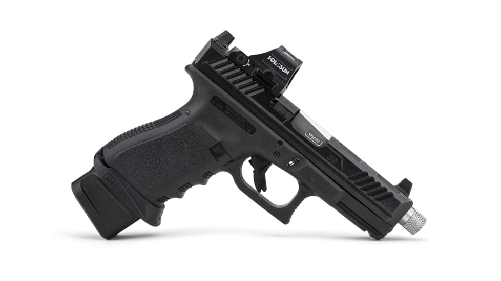 Strike Industries 4.46in Threaded Barrel for Glock 19, 1-10 Twist Rate, 1/2x28 TPI, Stainless Steel, SI-G-THDBARREL-19-SS
