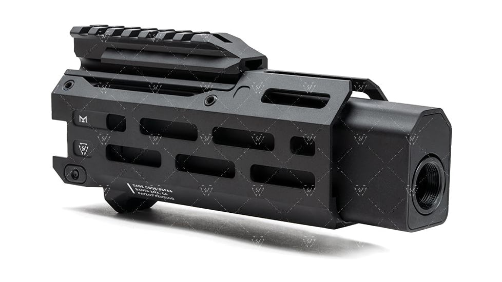 Strike Industries 6 Handguard for CZ Scorpion EVO Pistol, Black, SI-CEVO-HG-6-BK