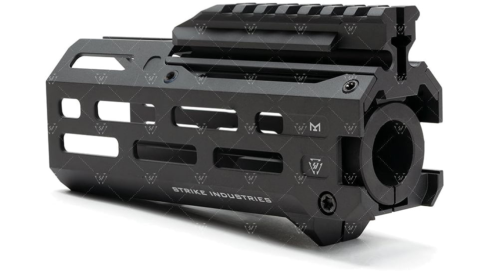 Strike Industries 6 Handguard for CZ Scorpion EVO Pistol, Black, SI-CEVO-HG-6-BK