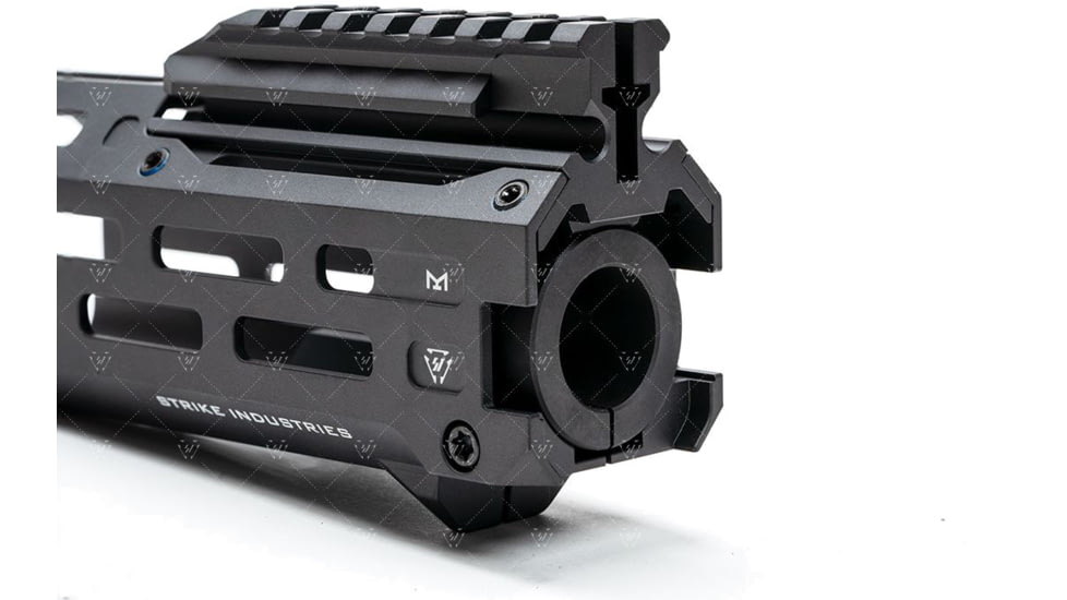 Strike Industries 6 Handguard for CZ Scorpion EVO Pistol, Black, SI-CEVO-HG-6-BK