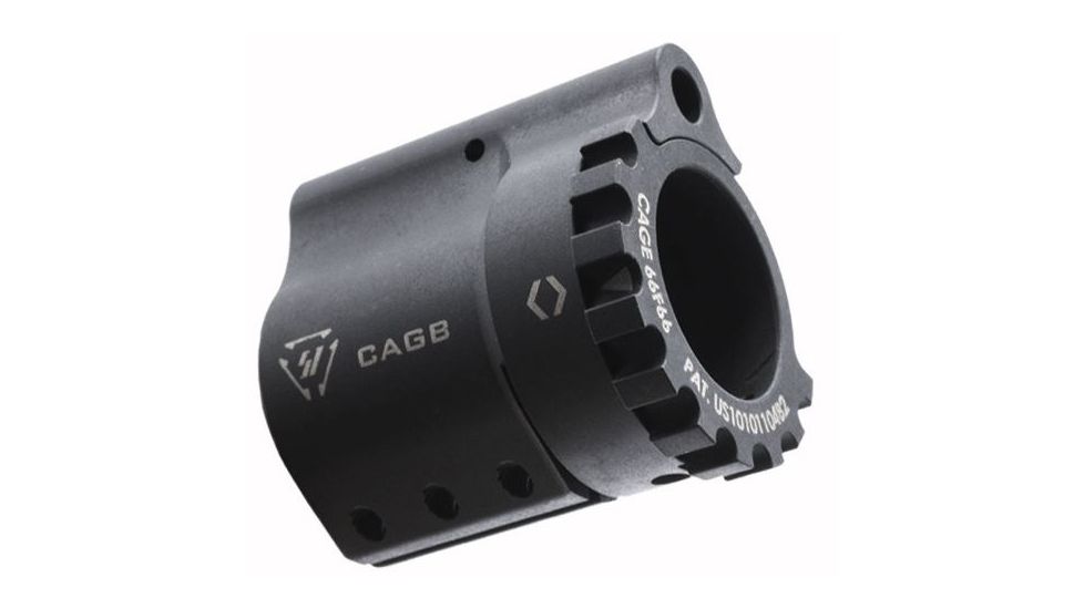 Strike Industries 0.75 Gas Block, Collar Adjustable, Black, One Size, 708747548518